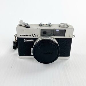 Konica C35 Automatic Rangefinder Film Camera Hexanon 38mm AS IS